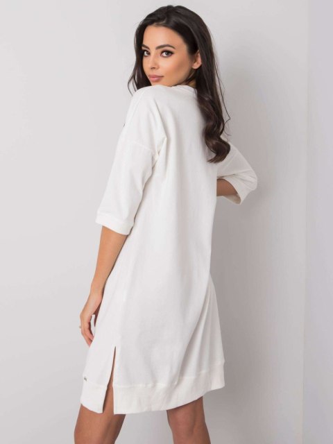 Sukienka RV-SK-6273.47P ecru L/XL Sukienka RV-SK-6273.47P ecru L/XL