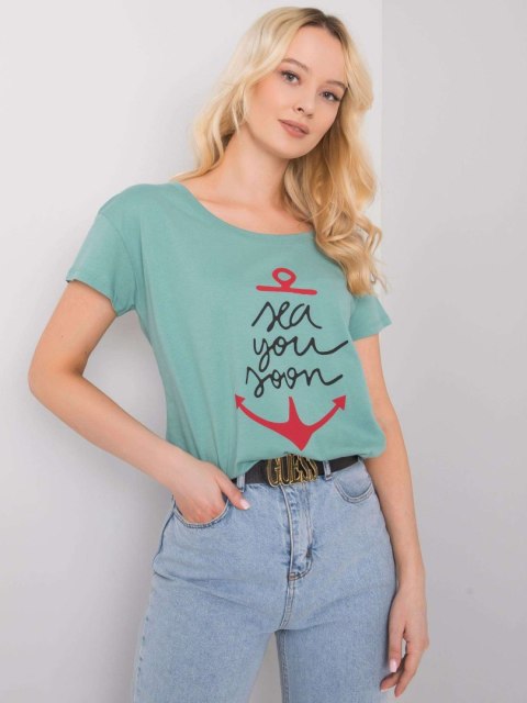 T-shirt FA-TS-7196.74P pistacjowy T-shirt FA-TS-7196.74P pistacjowy