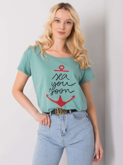 T-shirt FA-TS-7196.74P pistacjowy T-shirt FA-TS-7196.74P pistacjowy