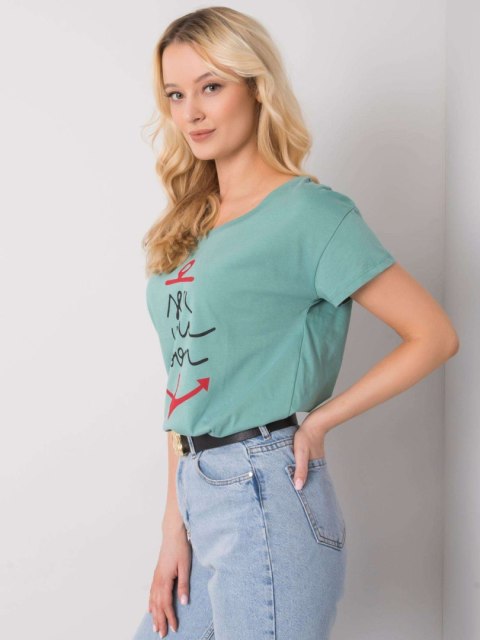 T-shirt FA-TS-7196.74P pistacjowy T-shirt FA-TS-7196.74P pistacjowy