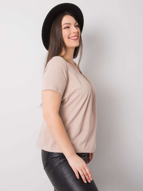 T-shirt RV-TS-6320.85P beżowy 3XL T-shirt RV-TS-6320.85P beżowy 3XL