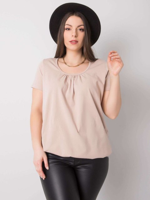 T-shirt RV-TS-6320.85P beżowy 3XL T-shirt RV-TS-6320.85P beżowy 3XL