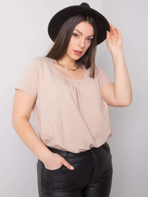 T-shirt RV-TS-6320.85P beżowy 3XL T-shirt RV-TS-6320.85P beżowy 3XL