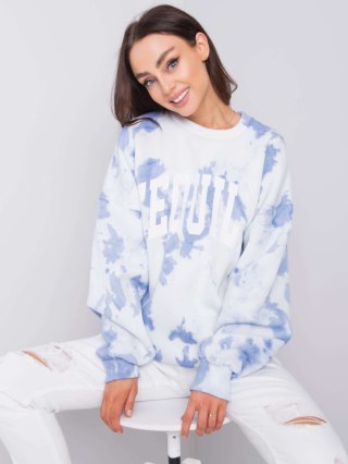 Bluza DS-BL-1118.60 biało-niebieski L/XL