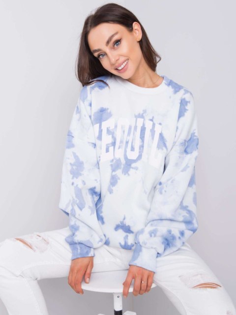 Bluza DS-BL-1118.60 biało-niebieski L/XL
