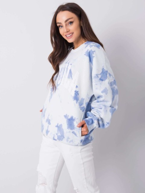 Bluza DS-BL-1118.60 biało-niebieski L/XL
