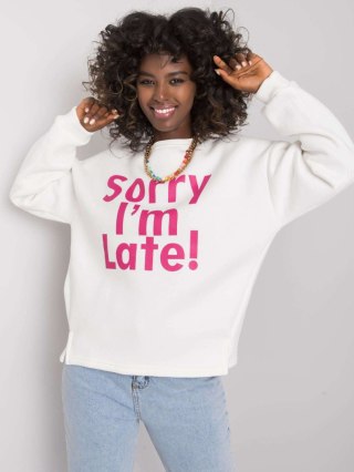 Bluza EM-BL-624.90P biało-różowy S