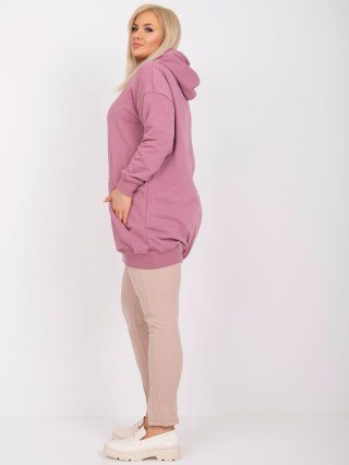 Bluza RV-BL-6338.19X ciemny różowy XL