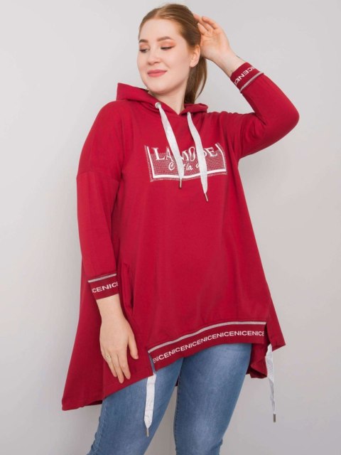 Bluza RV-BL-6849.63P bordowy Bluza RV-BL-6849.63P bordowy