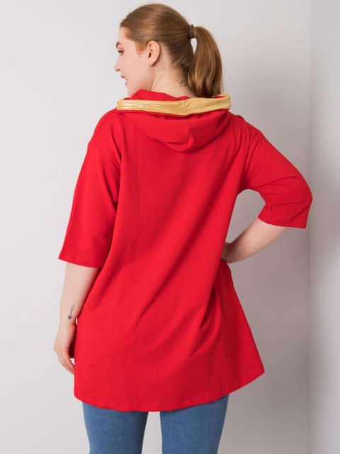 Bluza RV-BL-6863.59P czerwony Bluza RV-BL-6863.59P czerwony