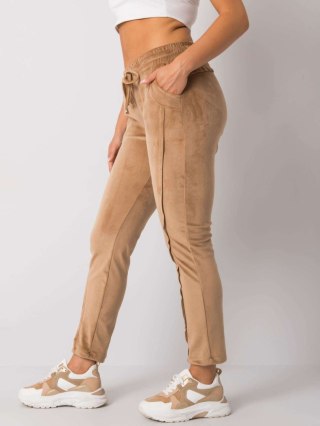 Spodnie dresowe RV-DR-6110.92P camelowy S