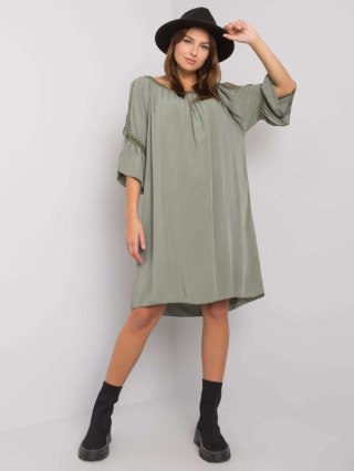 Sukienka TW-SK-BI-82314.48 khaki S