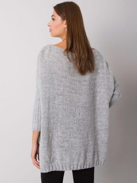 Sweter TW-SW-BI-559.45 szary Sweter TW-SW-BI-559.45 szary