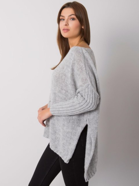 Sweter TW-SW-BI-559.45 szary Sweter TW-SW-BI-559.45 szary