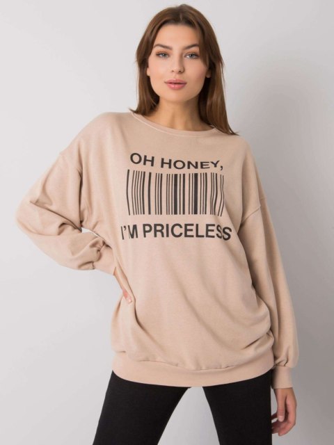 Bluza EM-BL-536/1U.84P beżowy Bluza EM-BL-536/1U.84P beżowy