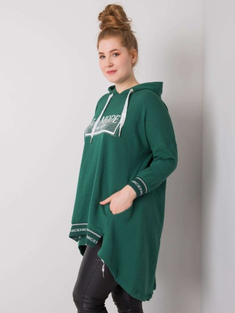 Bluza RV-BL-6849.63P ciemny zielony Bluza RV-BL-6849.63P ciemny zielony