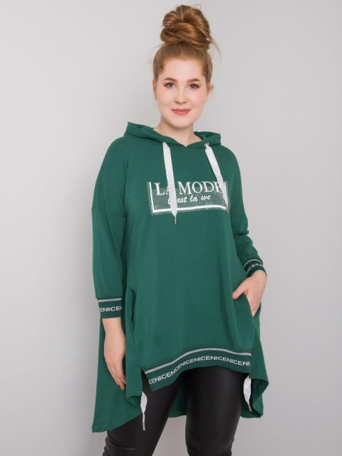 Bluza RV-BL-6849.63P ciemny zielony Bluza RV-BL-6849.63P ciemny zielony
