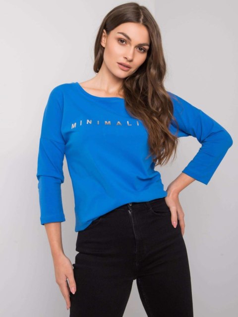Bluzka RV-BZ-0126.01P ciemny niebieski Bluzka RV-BZ-0126.01P ciemny niebieski
