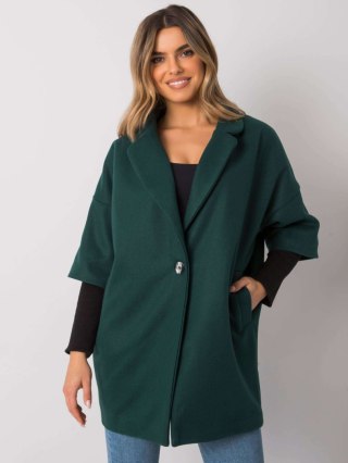 Płaszcz CHA-PL-0409.30X ciemny zielony S/M