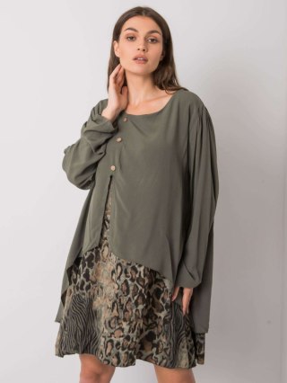 Sukienka DHJ-SK-21451.50 khaki