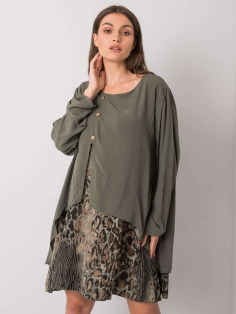 Sukienka DHJ-SK-21451.50 khaki