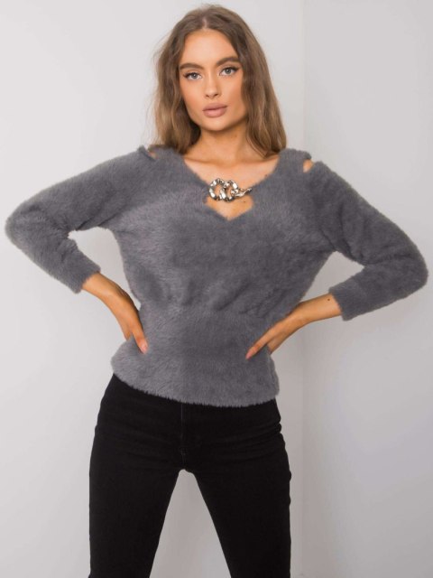 Sweter LC-SW-7033.27X ciemny szary Sweter LC-SW-7033.27X ciemny szary