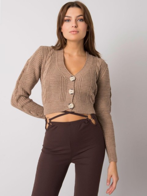 Sweter LC-SW-A4.40X ciemny bezowy