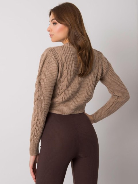 Sweter LC-SW-A4.40X ciemny bezowy