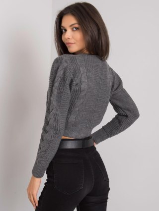 Sweter LC-SW-A4.40X ciemny szary