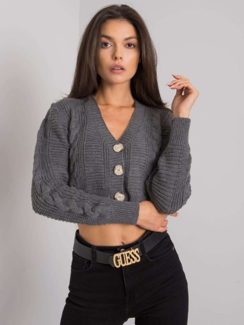 Sweter LC-SW-A4.40X ciemny szary