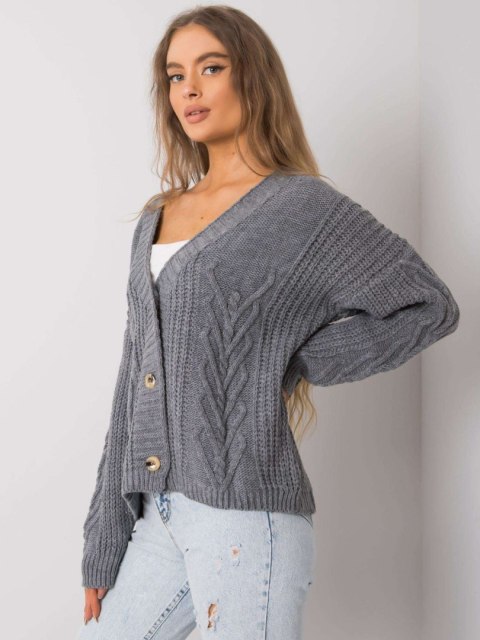 Sweter TW-SW-BI-22022.97 ciemny szary Sweter TW-SW-BI-22022.97 ciemny szary