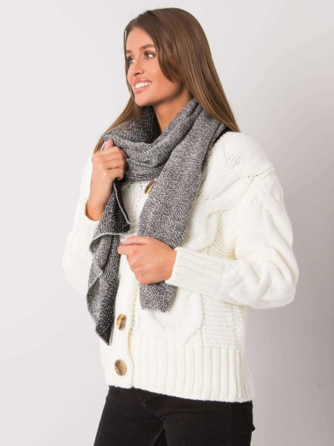 Szalik AT-SZ-3899.91 czarno-biały Szalik AT-SZ-3899.91 czarno-biały