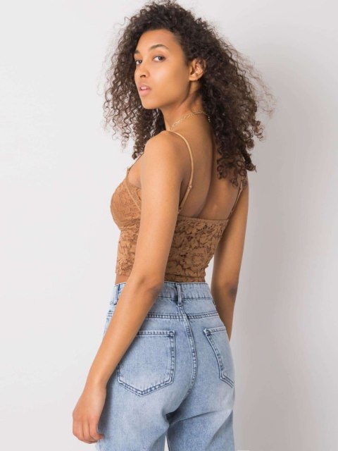 Top TW-TP-BI-8335.26 camelowy Top TW-TP-BI-8335.26 camelowy
