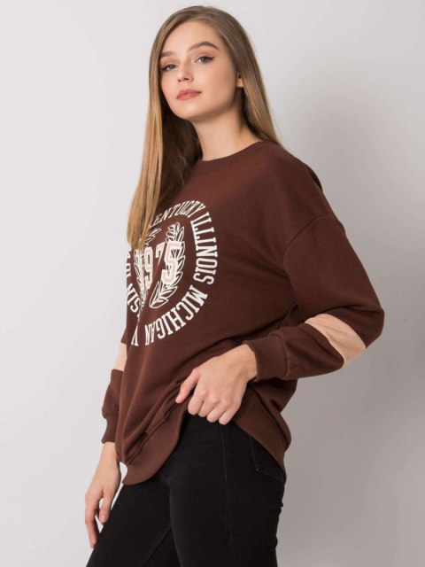 Bluza FA-BL-7231.33X ciemny brązowy Bluza FA-BL-7231.33X ciemny brązowy