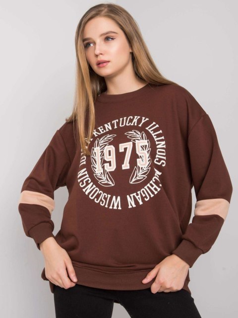 Bluza FA-BL-7231.33X ciemny brązowy Bluza FA-BL-7231.33X ciemny brązowy