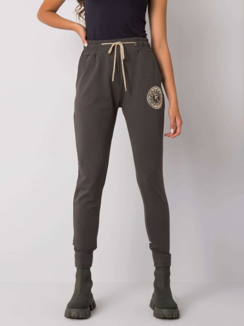 Spodnie dresowe RV-DR-7072.26 ciemny khaki M Spodnie dresowe RV-DR-7072.26 ciemny khaki M