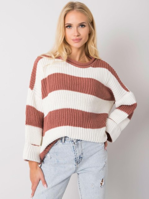 Sweter DO-SW-2111202.36X ciemny różowy Sweter DO-SW-2111202.36X ciemny różowy
