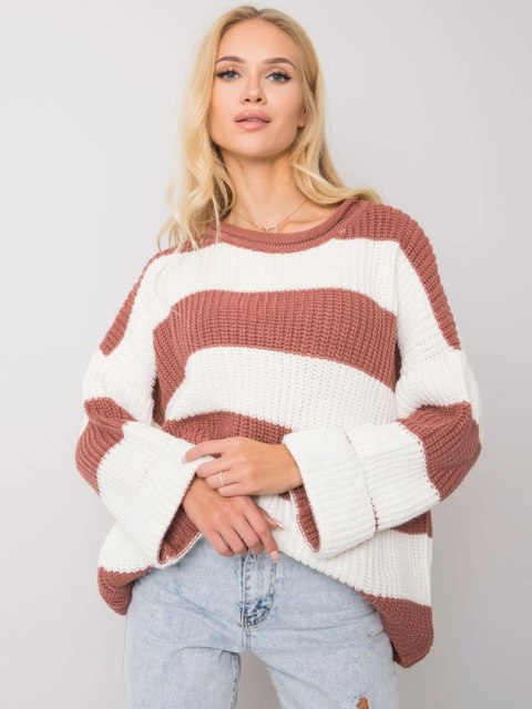 Sweter DO-SW-2111202.36X ciemny różowy Sweter DO-SW-2111202.36X ciemny różowy
