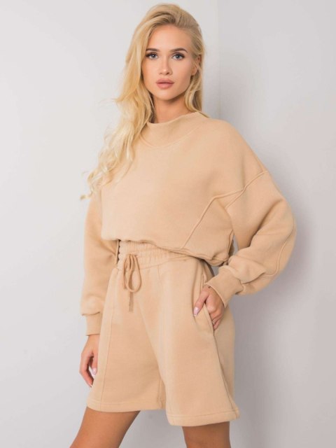 Szorty RV-SN-6992-1.84 camelowy S Szorty RV-SN-6992-1.84 camelowy S