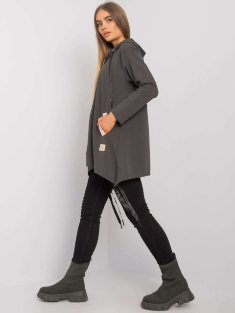 Bluza RV-BL-4899.23P ciemny khaki S/M Bluza RV-BL-4899.23P ciemny khaki S/M