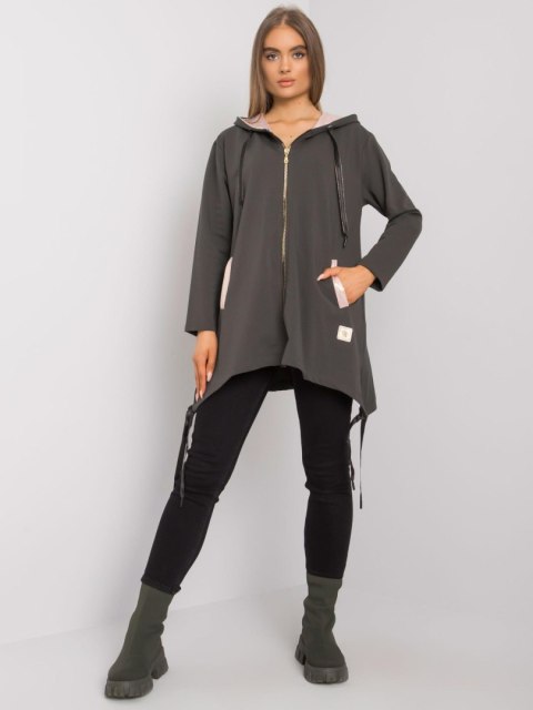 Bluza RV-BL-4899.23P ciemny khaki S/M Bluza RV-BL-4899.23P ciemny khaki S/M