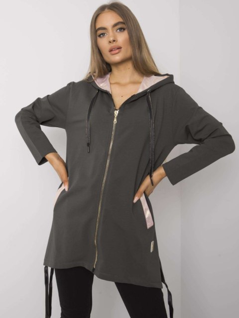 Bluza RV-BL-4899.23P ciemny khaki S/M Bluza RV-BL-4899.23P ciemny khaki S/M