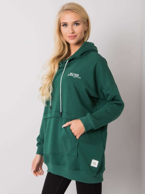 Bluza RV-BL-7095.30P ciemny zielony Bluza RV-BL-7095.30P ciemny zielony