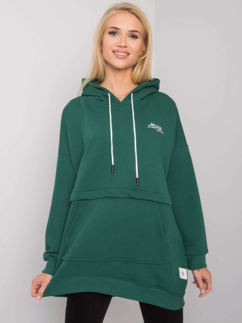 Bluza RV-BL-7095.30P ciemny zielony Bluza RV-BL-7095.30P ciemny zielony