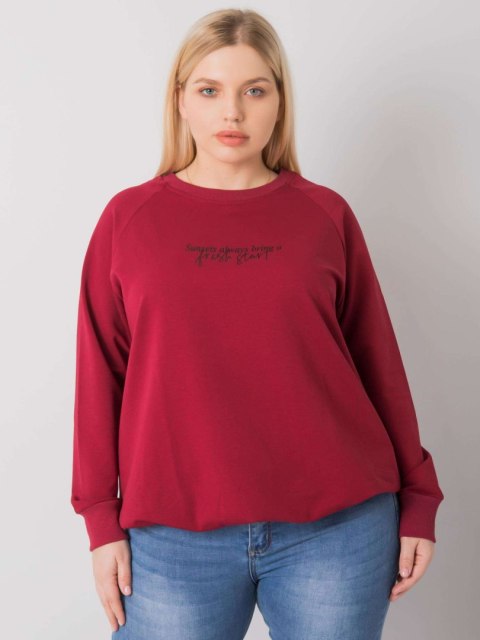 Bluza RV-BL-7162.12P bordowy Bluza RV-BL-7162.12P bordowy