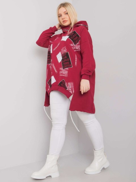Bluza RV-BL-7217.79P bordowy Bluza RV-BL-7217.79P bordowy