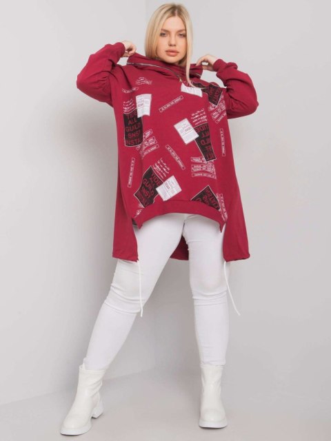 Bluza RV-BL-7217.79P bordowy Bluza RV-BL-7217.79P bordowy