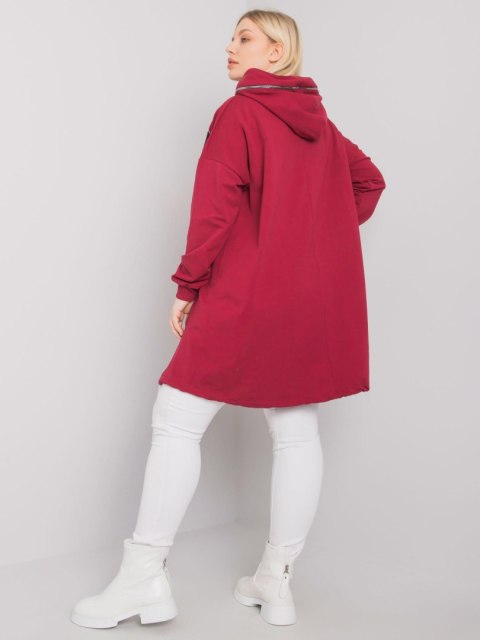 Bluza RV-BL-7217.79P bordowy Bluza RV-BL-7217.79P bordowy