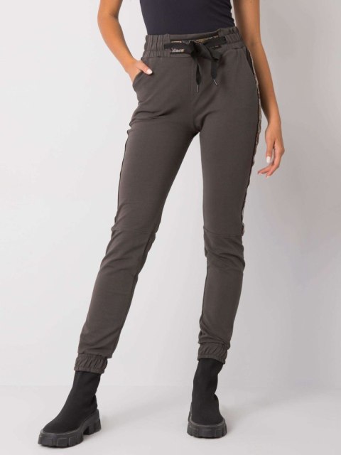 Spodnie dresowe RV-DR-6891.54 ciemny khaki M Spodnie dresowe RV-DR-6891.54 ciemny khaki M