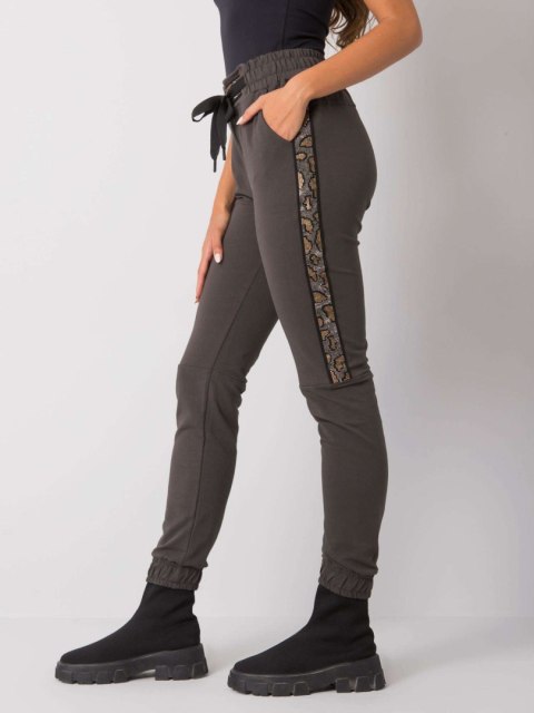Spodnie dresowe RV-DR-6891.54 ciemny khaki M Spodnie dresowe RV-DR-6891.54 ciemny khaki M